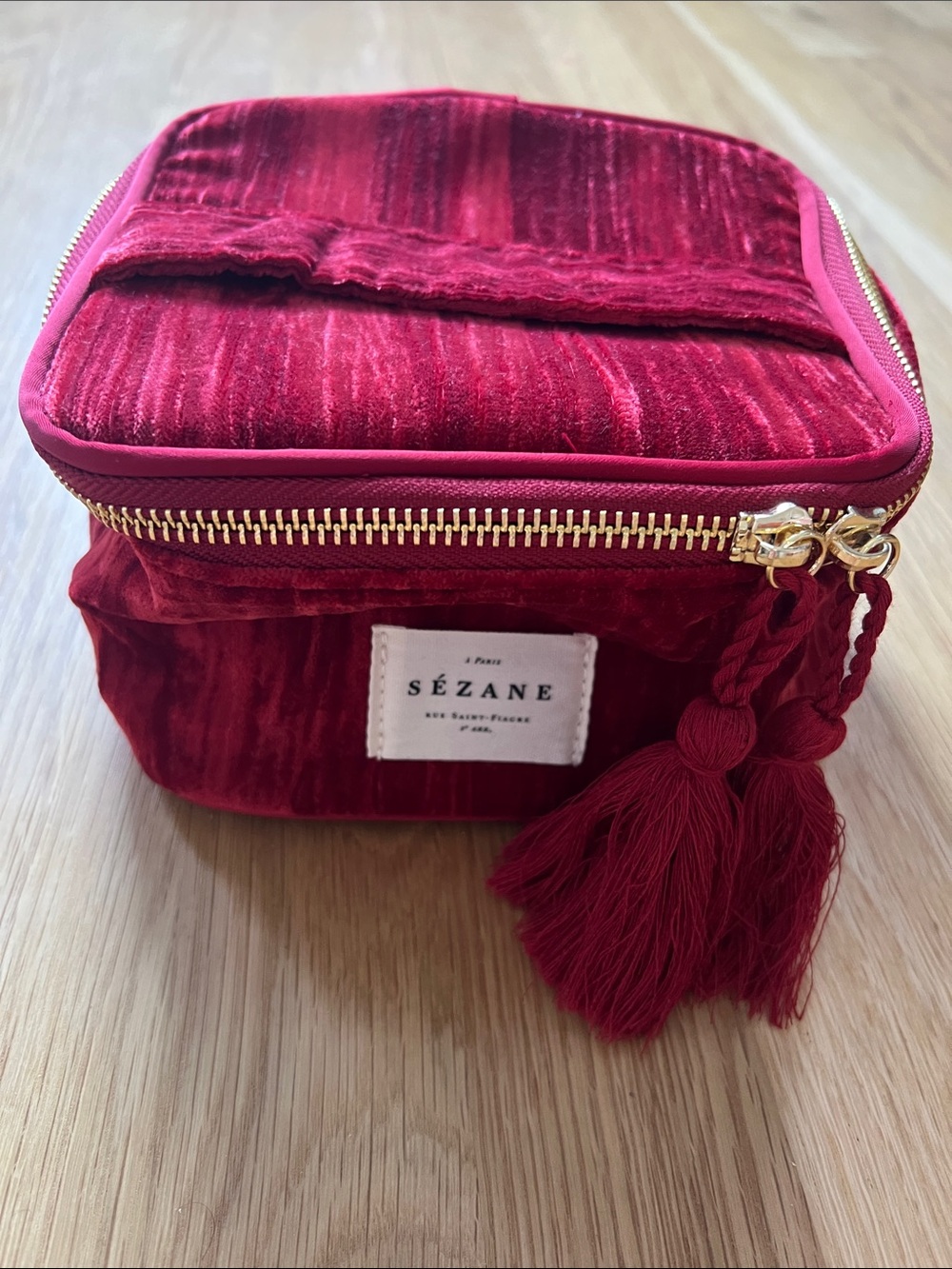 Sezane Cosmetic Pouch - NWOT